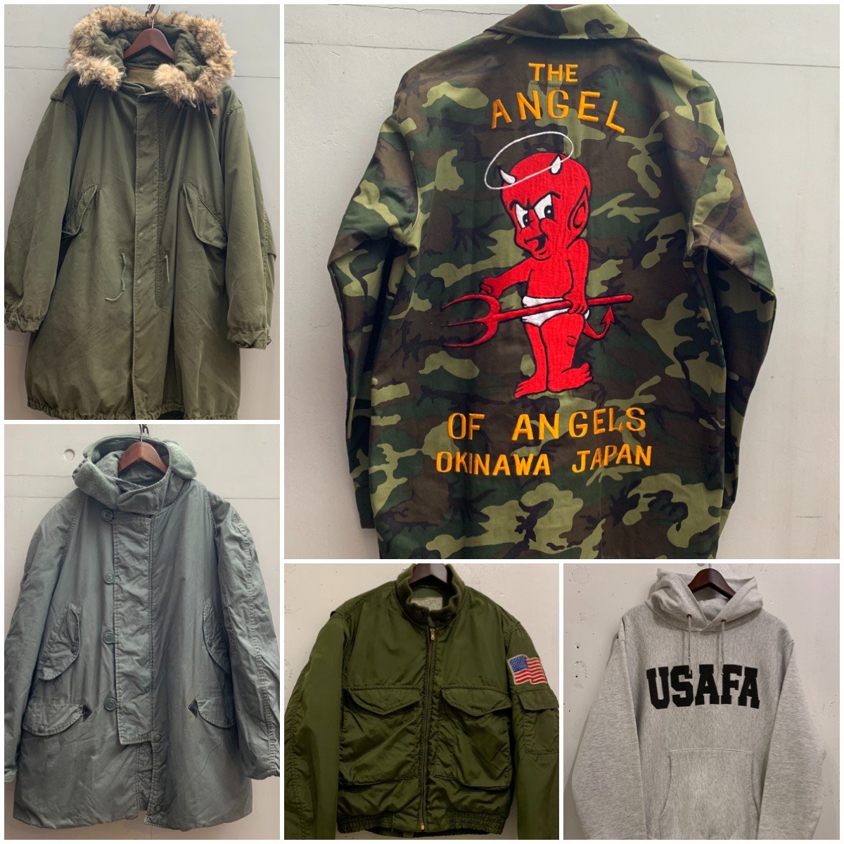 VINTAGEミリタリー5点！！ | 大阪の古着屋 Pigsty(公式)